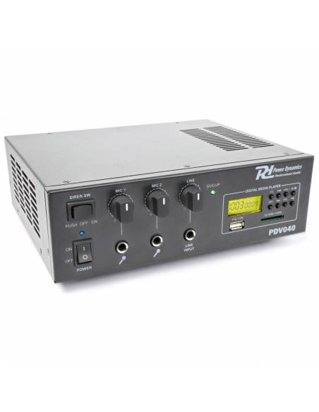 Equipo de Sonido Tienda 1040 Linea de 100v - 9