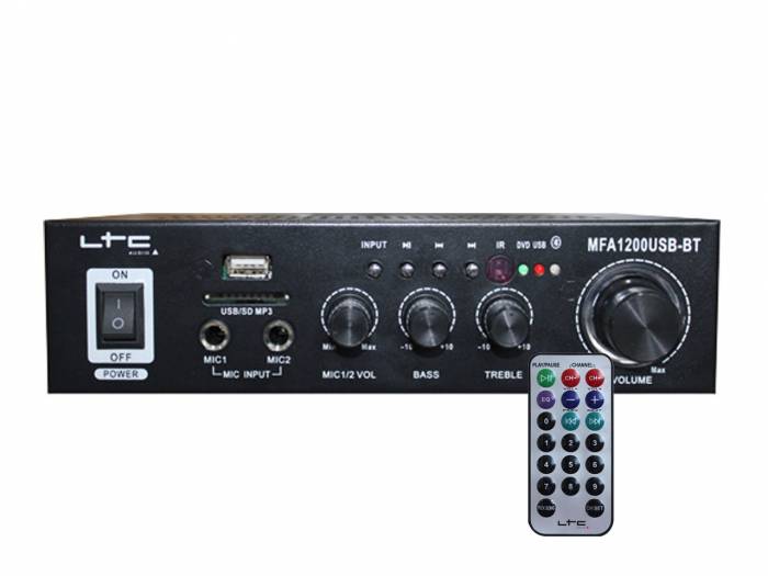 Pack Water 1 - Mini-Amplificador Multimedia con Bluetooth y 2 altavoces Marinos - 2