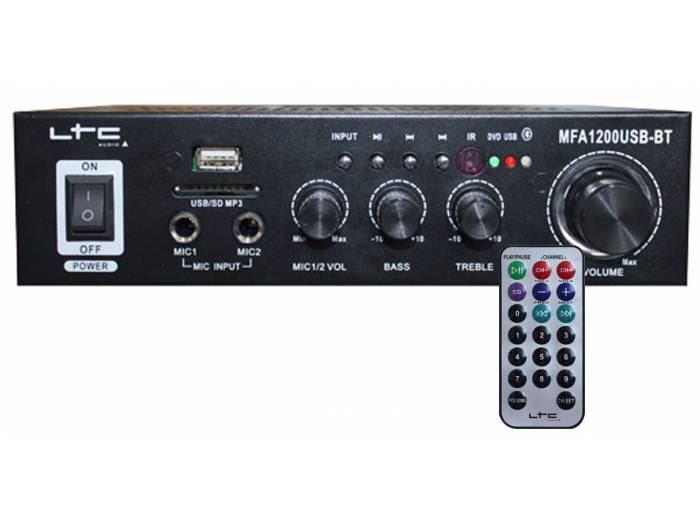 LTC MFA1200USB BT SL Negro Karake Familiar - 12