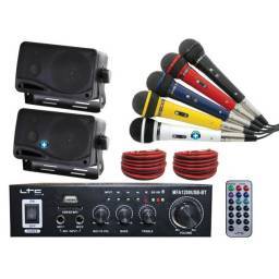 LTC MFA1200USB BT SL Negro Karake Familiar - 1