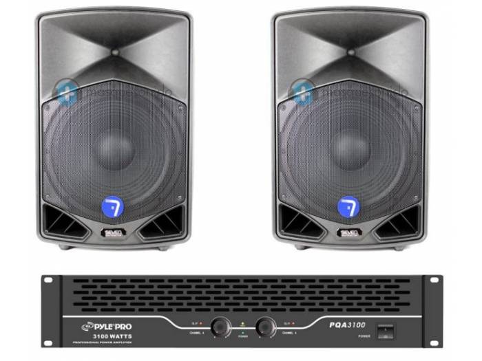 Equipo de sonido Pyle Pro PACK  PUNCH con 1200 WATS de potencia máxima - 1