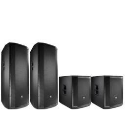 Bundle 2 x JBL PRX 825W y 2 x JBL PRX 818XLFW - 1