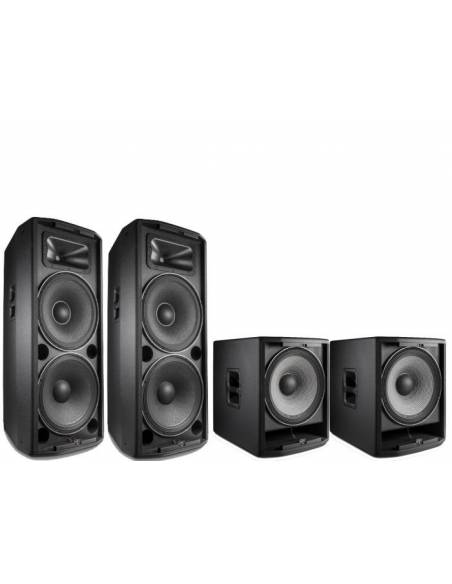 Bundle 2 x JBL PRX 825W y 2 x JBL PRX 818XLFW - 2