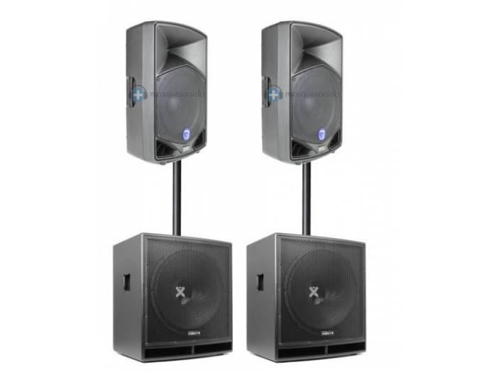 Pack de sonido DENVER con 5400w - 2