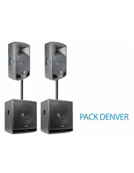 Pack de sonido DENVER con 5400w - 5