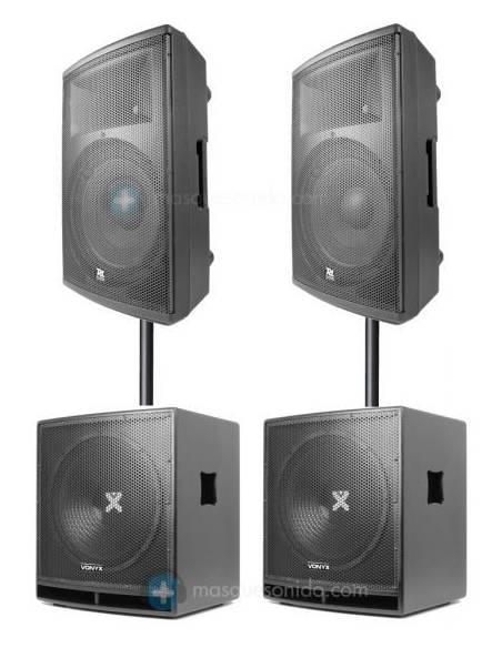 Pack de sonido BATON ROUGE con 3600w - 3