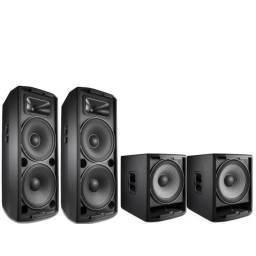Bundle 2 x JBL PRX 835 y 2 x JBL PRX 818XLFW - 1 2