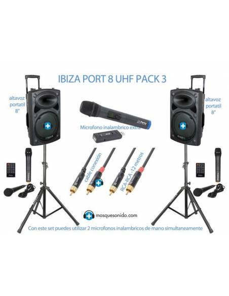 IBIZA PORT 10 UHF PACK 3 - 3