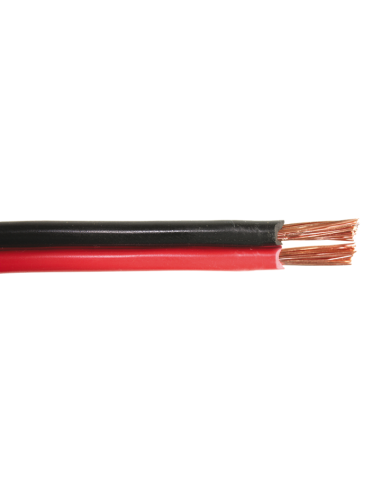 LTC CABLE ALTAVOZ CCA - 2 X 1.5 MM² - ROJO/NEGRO - BOBINA: 100M - 2