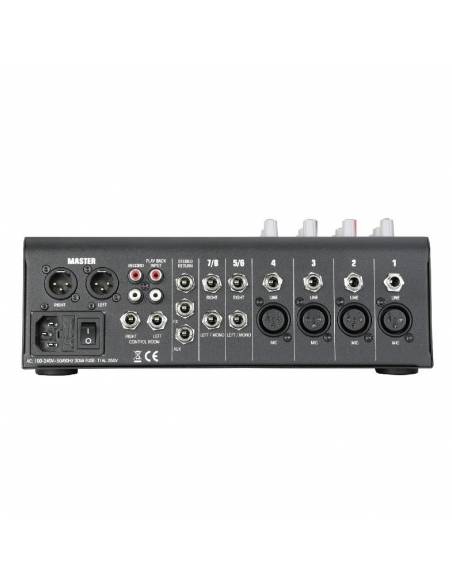 AUDIOPHONY MPX-8 MESA DE MEZCLAS 8CH DSP / USB / SD / BT AUDIOPHONY