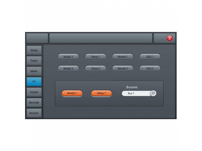 AUDIOPHONY LIVEtouch20 Mesa digital AUDIOPHONY