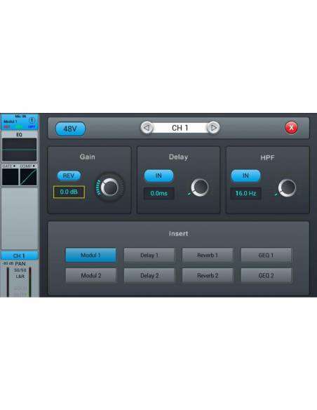 AUDIOPHONY LIVEtouch20 Mesa digital AUDIOPHONY