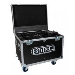 BRITEQ MOVING HEAD CASE 7 - RACK 4x BT-SHARK BRITEQ 2