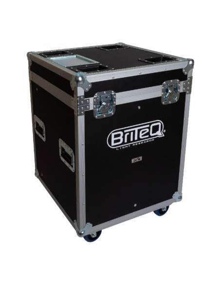 BRITEQ MOVING HEAD CASE 5 - RACK ( 2x BTX-SATURN ) BRITEQ
