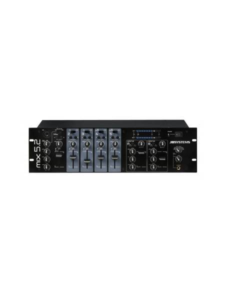 JB SYSTEMS MIX-5.2 MEZCLADORA 2 ZONAS JBSYSTEMS