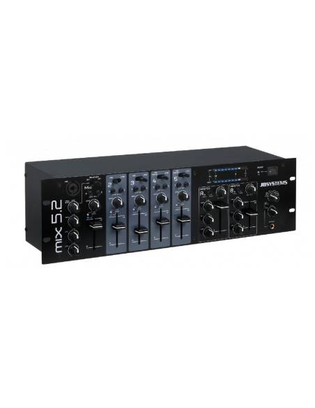 JB SYSTEMS MIX-5.2 MEZCLADORA 2 ZONAS JBSYSTEMS