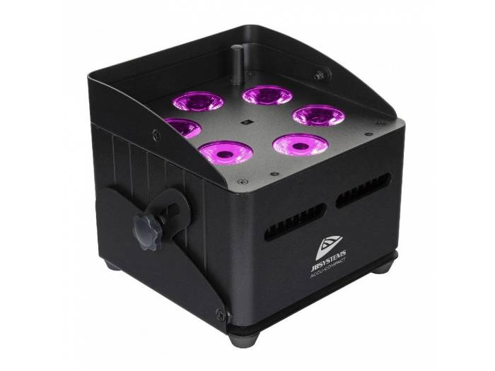 ACCU-COMPACT FOCO LED 6x10w RGBWA BATERÍA JBSYSTEMS