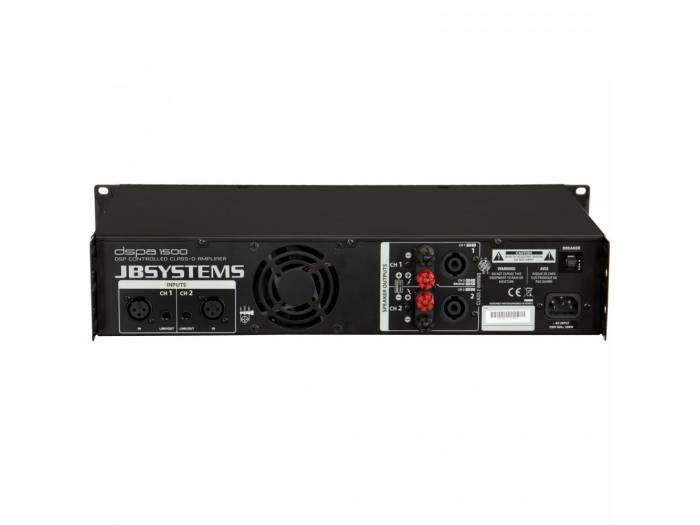 DSPA-1500 ETAPA POTENCIA DSP 2x 750Wrms 4 ohm JBSYSTEMS
