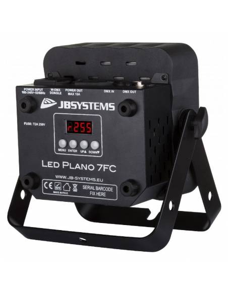 LED PLANO 7FC FOCO LED PLANO 7x8w RGBW NEGRO JBSYSTEMS