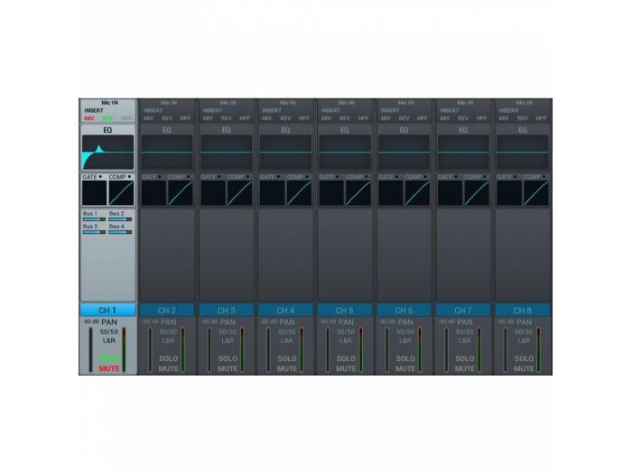 LIVEtouch20 Mesa digital AUDIOPHONY