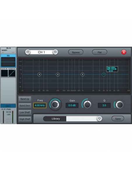 LIVEtouch20 Mesa digital AUDIOPHONY