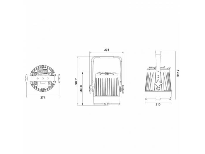BT-SMARTZOOM 120W RGBW BRITEQ