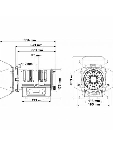 BT-THEATRE 60FC TEATRO 60W RGBW BRITEQ