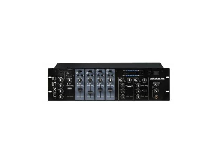 MIX-5.2 MEZCLADORA 2 ZONAS JBSYSTEMS