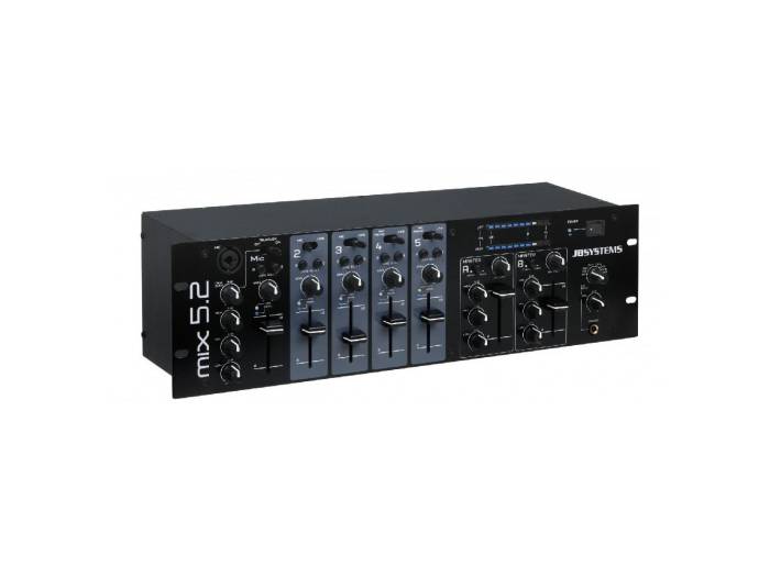 MIX-5.2 MEZCLADORA 2 ZONAS JBSYSTEMS