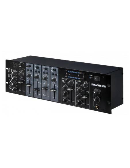 MIX-5.2 MEZCLADORA 2 ZONAS JBSYSTEMS
