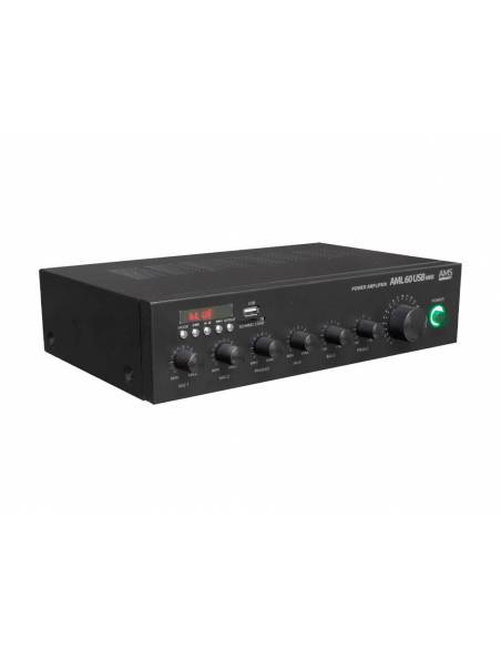 AMS AML 60 USB MKII Amplificador para instalación USB/BLUETOOTH - 2