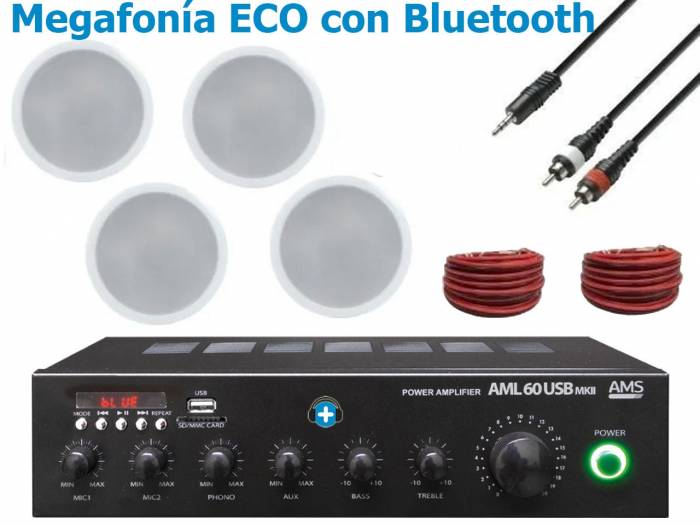Pack Megafonía ECO con Bluetooth - 3