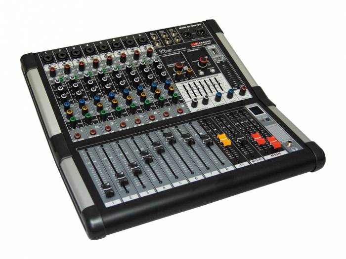MARK MM 899 USB BT Mezclador analógico de 8 canales.
