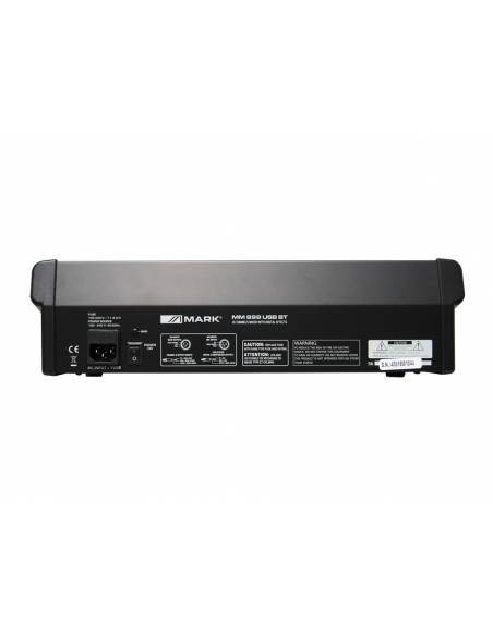MARK MM 899 USB BT Mezclador analógico de 8 canales.