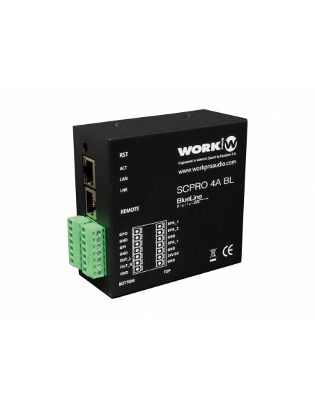 WORK Pro SCPRO 4A BL Amplificador con receptor Blue Line.