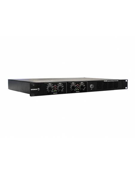 WORK Pro PA 4500 L Amplificador 4 x 500 W @ L70/100V.