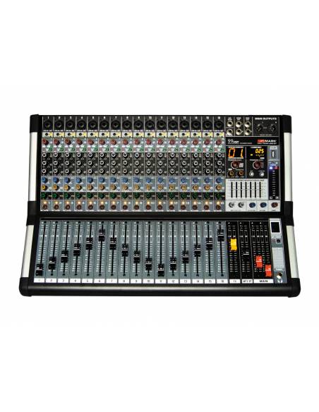 MARK MM 1699 USB BT Mezclador analógico de 16 canales.