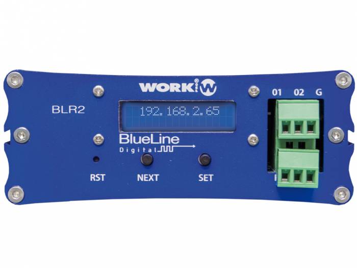WORK Pro BLR2 MKII Receptor AoIP Blueline