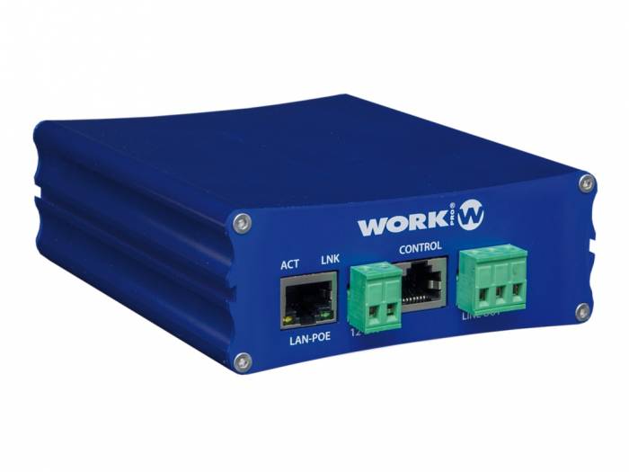 WORK Pro BLR2 MKII Receptor AoIP Blueline