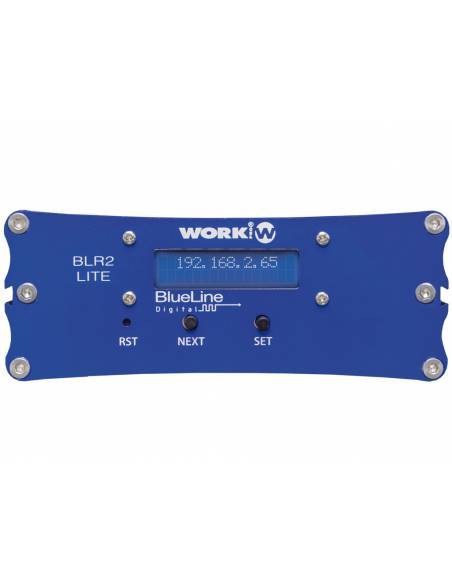 WORK Pro BLR2 LITE MKII Receptor AoIP Blueline