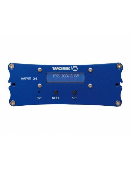 WORK Pro WPE 24 Procesador de audio digital de 2 In/4 Out.