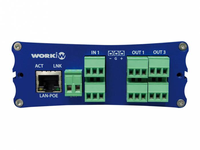 WORK Pro WPE 24 Procesador de audio digital de 2 In/4 Out.