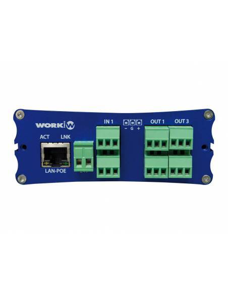 WORK Pro WPE 24 Procesador de audio digital de 2 In/4 Out.