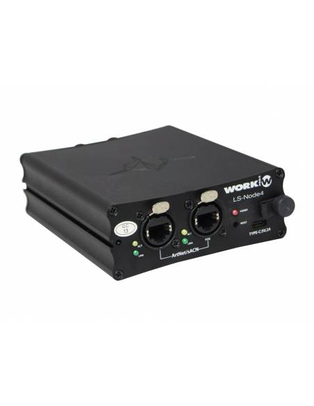 LightShark LS-NODE4 Nodo de 2 universos bidireccional