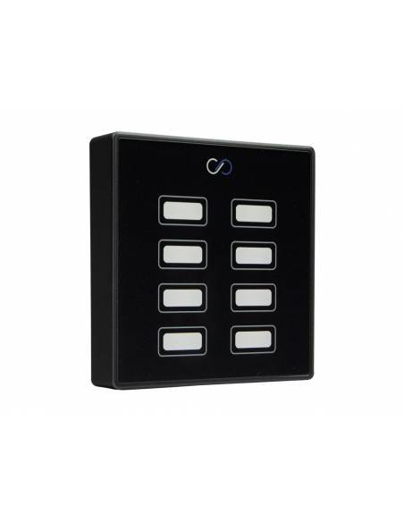 WORK Pro WGC1 MKII Control mural para GPIs. 8 puertos. Funcionalidad Radio Button