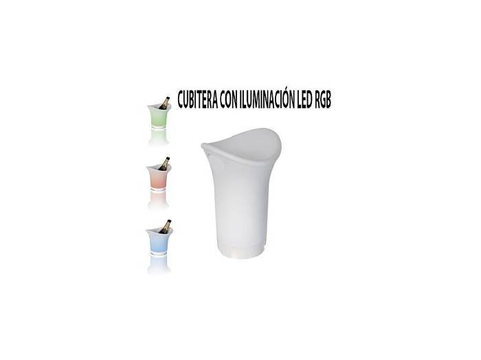 CUBITERA CON ILUMINACIÓN LED RGB