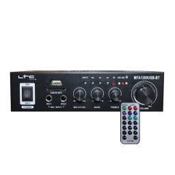 LTC MFA1200USB BT BL Negro - Amplificador Karaoke Bluetooth 2X50W - 3 2
