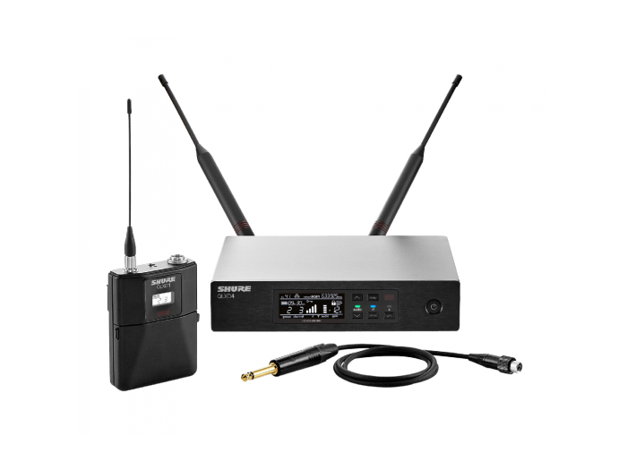 SHURE 
QLXD14E H51
  
    
      
        
      
    
  
                  Sistema inalámbrico con receptor QLXD4E y p