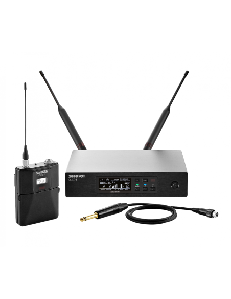 SHURE 
QLXD14E H51
  
    
      
        
      
    
  
                  Sistema inalámbrico con receptor QLXD4E y p