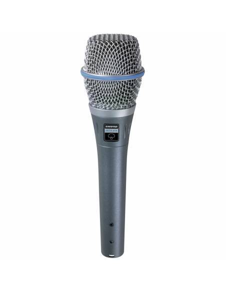 SHURE 
BETA87A
  
    
      
        
      
    
  
                  Micrófono de Condensador Vocal